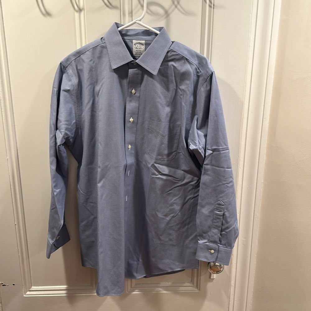 Brooks Brothers Regent Fit 100% American Supima Cotton Dress Shirt 16-33